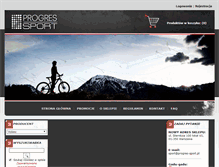 Tablet Screenshot of progres-sport.pl